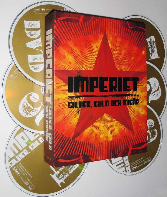 IMPERIET "Silver, guld & misär" 5CD+DVD (MNW/Bonnier Amigo)